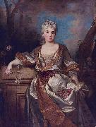 Nicolas de Largilliere Jeanne-Henriette de Fourcy, Marquise de Puysegur France oil painting artist